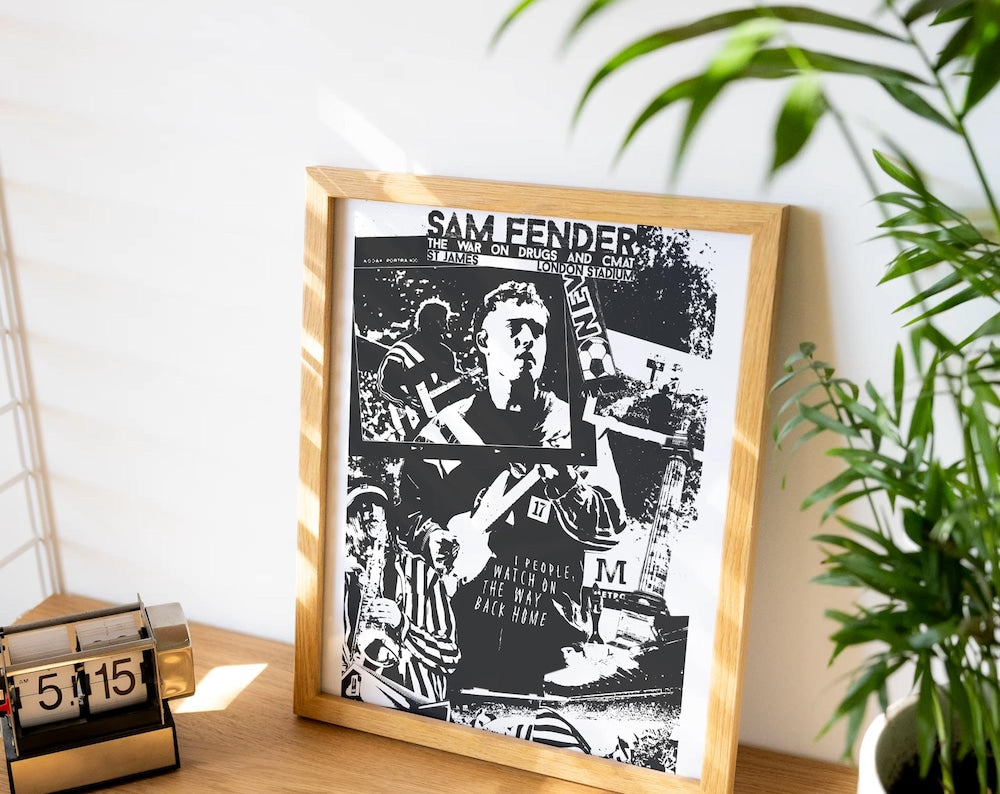 Sam Fender A3 Music Poster