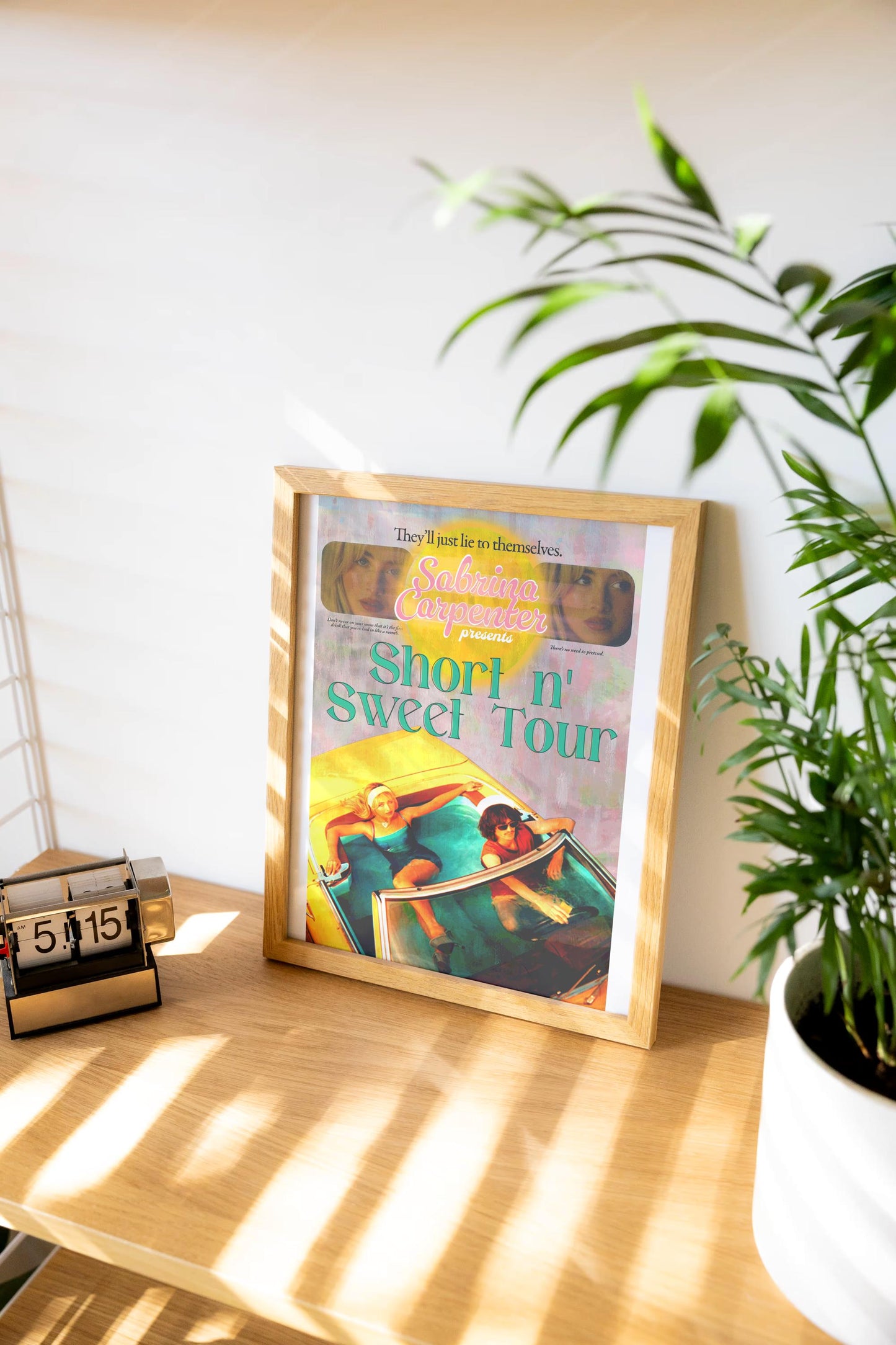 Sabrina Carpenter A3 Music Poster - Pop Music Print, Short n’ Sweet Tour Art, Modern Music Decor, Gift for Sabrina Carpenter Fans